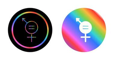 icône de vecteur d'égalité des sexes