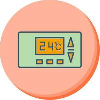 icône de vecteur de thermostat