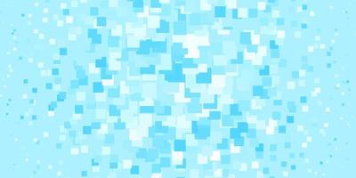 texture de vecteur bleu clair dans un style rectangulaire. illustration colorée avec des rectangles et des carrés dégradés. modèle pour brochures commerciales, dépliants