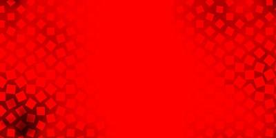 texture vecteur rouge clair dans un style rectangulaire. design moderne avec des rectangles dans un style abstrait. modèle pour les publicités, les annonces.