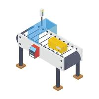 concepts de bande transporteuse vecteur