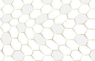 fond blanc moderne texturé avec motif hexagonal abstrait vecteur