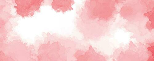 fond aquarelle splash rose abstrait vecteur