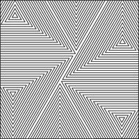 triangulaire lignes abstrait Contexte vecteur illustration