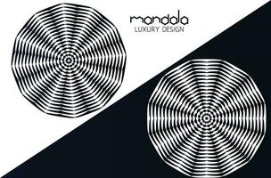 circulaire mandala vecteur, mandala conception et modèle, luxe mandala conception. vecteur