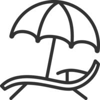 parapluie protection icône symbole vecteur image. illustration de le sécurité protéger parapluie Sécurité conception image