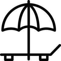 parapluie protection icône symbole vecteur image. illustration de le sécurité protéger parapluie Sécurité conception image