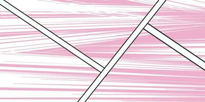 bande dessinée Contexte la vitesse lignes Bande et radial effet style pour manga la vitesse cadre, super-héros action, explosion Contexte. mouvement ligne effet, pop art vecteur