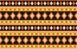 ethnique abstrait ikat art. aztèque ornement imprimer. géométrique ethnique modèle sans couture Couleur Oriental. conception pour Contexte ,rideau, tapis, fond d'écran, vêtements, emballage, batique, vecteur illustration.