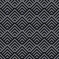 monochrome ethnique ikat géométrie frappant noir et blanc géométrique ligne Bande sans couture Contexte pour textile, intérieurs et mode vecteur