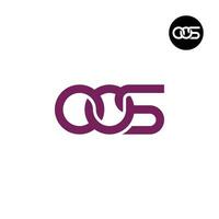 lettre ooo monogramme logo conception vecteur