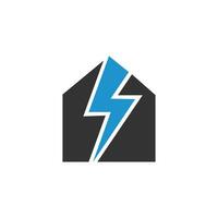électrique logo conception vecteur