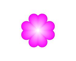 création d'icône de logo de fleur abstraite. symbole de ligne de couronne élégante. signe de vecteur premium universel