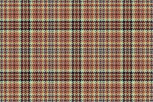 plaid tartan sans couture de textile vecteur Contexte avec une modèle en tissu vérifier texture.