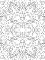 mandala. des gamins coloration pages. mandala coloration pages. adultes coloration pages. coloration page vecteur