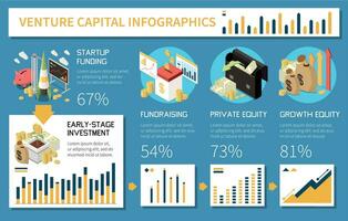 isométrique entreprise Capitale infographie vecteur