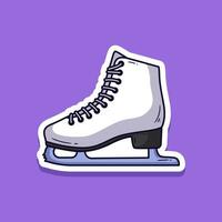 la glace patins illustration. vecteur illustration des sports chaussures. vecteur eps dix