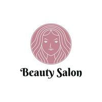 beauté salon logo conception Créatif idée vecteur