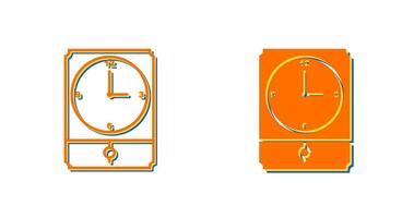 icône de vecteur de grande horloge