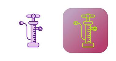 icône de vecteur de pompe à air