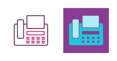 icône de vecteur de télécopieur