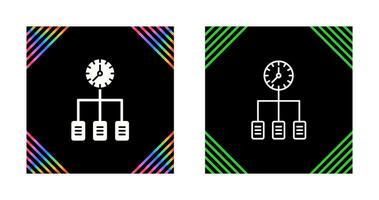 icône de vecteur de chronologie