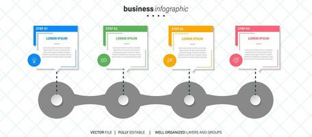 ensemble de infographie éléments Les données visualisation modèle conception vecteur modifiable