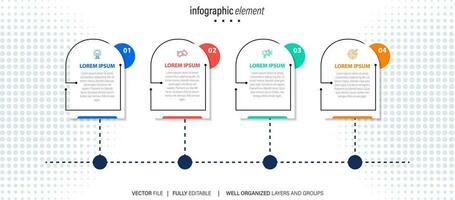business road map chronologie infographie icônes conçues pour abstrait modèle jalon élément moderne diagramme processus technologie marketing numérique données présentation graphique illustration vectorielle vecteur