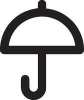 parapluie protection icône symbole vecteur image. illustration de le sécurité protéger parapluie Sécurité conception image