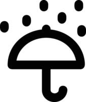 parapluie protection icône symbole vecteur image. illustration de le sécurité protéger parapluie Sécurité conception image