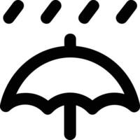 parapluie protection icône symbole vecteur image. illustration de le sécurité protéger parapluie Sécurité conception image