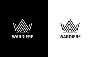 w logo conception et modèle. Créatif w icône initiales basé des lettres dans vecteur. pro vecteur