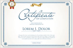 Certificat vecteur