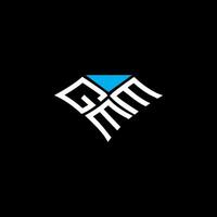 gmm lettre logo vecteur conception, gmm Facile et moderne logo. gmm luxueux alphabet conception