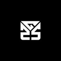 gzs lettre logo vecteur conception, gzs Facile et moderne logo. gzs luxueux alphabet conception