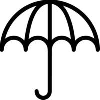 parapluie protection icône symbole vecteur image. illustration de le sécurité protéger parapluie Sécurité conception image