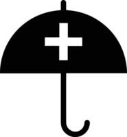 parapluie protection icône symbole vecteur image. illustration de le sécurité protéger parapluie Sécurité conception image