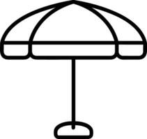 parapluie protection icône symbole vecteur image. illustration de le sécurité protéger parapluie Sécurité conception image