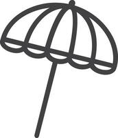 parapluie protection icône symbole vecteur image. illustration de le sécurité protéger parapluie Sécurité conception image