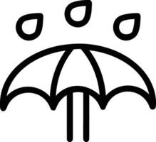 parapluie protection icône symbole vecteur image. illustration de le sécurité protéger parapluie Sécurité conception image