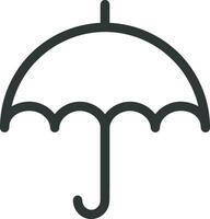 parapluie protection icône symbole vecteur image. illustration de le sécurité protéger parapluie Sécurité conception image