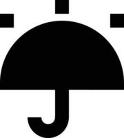 parapluie protection icône symbole vecteur image. illustration de le sécurité protéger parapluie Sécurité conception image