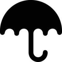 parapluie protection icône symbole vecteur image. illustration de le sécurité protéger parapluie Sécurité conception image