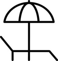 parapluie protection icône symbole vecteur image. illustration de le sécurité protéger parapluie Sécurité conception image