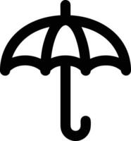 parapluie protection icône symbole vecteur image. illustration de le sécurité protéger parapluie Sécurité conception image