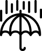 parapluie protection icône symbole vecteur image. illustration de le sécurité protéger parapluie Sécurité conception image