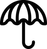 parapluie protection icône symbole vecteur image. illustration de le sécurité protéger parapluie Sécurité conception image