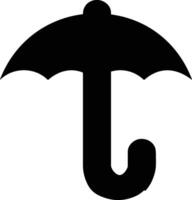 parapluie protection icône symbole vecteur image. illustration de le sécurité protéger parapluie Sécurité conception image