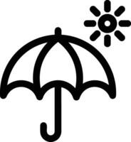 parapluie protection icône symbole vecteur image. illustration de le sécurité protéger parapluie Sécurité conception image