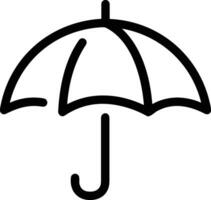 parapluie protection icône symbole vecteur image. illustration de le sécurité protéger parapluie Sécurité conception image